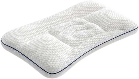 Posture Pillow, Cooling Memory Foam Pillows, for Side, Back and Stomach Sleepers (H2 Section Pillow Height 4cm) in Kuwait