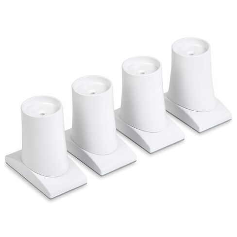 Wall Nanny Extender - 4 Inch Baby Gate Extension Kit (Made in USA) Extends Pressure Mounted Gates 4 Inches + Protects Walls - for Child, Pet & Dog Gates - Protector (4 Pack) in Kuwait