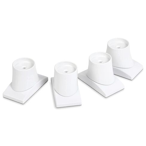 Wall Nanny Extender - 4 Inch Baby Gate Extension Kit (Made in USA) Extends Pressure Mounted Gates 4 Inches + Protects Walls - for Child, Pet & Dog Gates - Protector (4 Pack) in Saudi Arabia