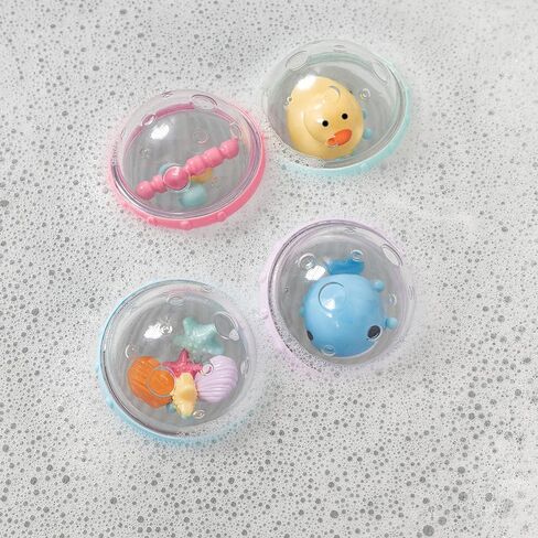 Munchkin® Float & Play Bubbles™ Baby and Toddler Bath Toy, 4 Count in Kuwait