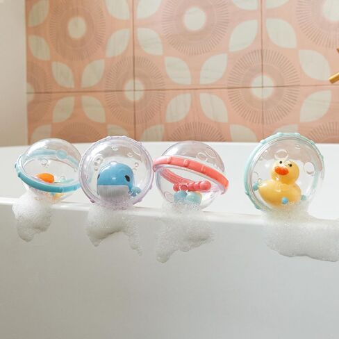 Munchkin® Float & Play Bubbles™ Baby and Toddler Bath Toy, 4 Count in Kuwait
