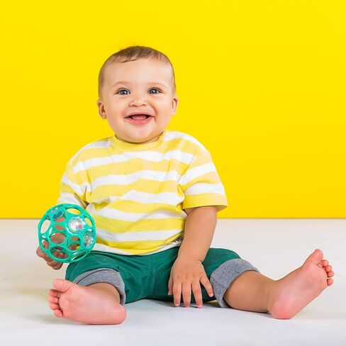 Bright Starts Soothers & Shakers 7pc Gift Set - BPA-Free Baby Rattles, Teethers and Stroller Toys, Unisex, Newborn+ in Kuwait