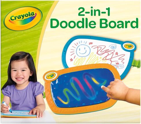 Crayola Toddler Touch Lights, Musical Sensory Toys for Toddlers, Learning Gifts, Light Up Drawing Pad, Mess Free Painting, Travel Activity, 2+ in Kuwait
