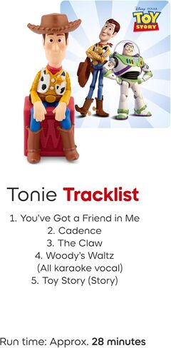 Tonies Woody Audio Toy Figurine from Disney and Pixar's Toy Story in Kuwait