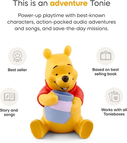 Tonies Winnie The Pooh Audio Toy Figurine from Disney in Kuwait