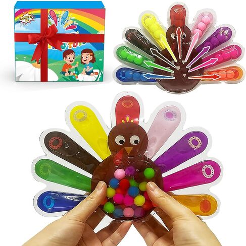 Color Sorting Sensory Toys, Fine Motor Skills Toys for Toddlers, Montessori Toys Preschool Learning Activitie, Sensory Activity Toy for Kids 3+ and Adults in Kuwait