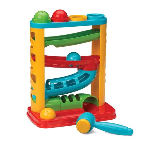 Infantino Bop & Drop Ball Tower Activity Toy, 12+ Months in Kuwait