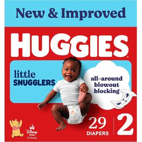 Huggies Little Snugglers Diapers Size 1, 198 Count (6 Packs of 33) in Kuwait
