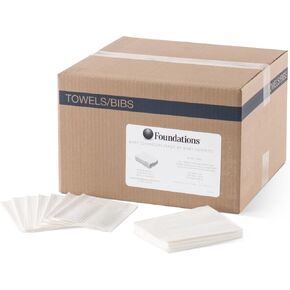 Foundations Waterproof Disposable Baby Changing Station Liner Refills for Commercial Restrooms, Doctor's Offices, Care Centers, 500 Pack, 2-Ply, 036-LCR in Kuwait