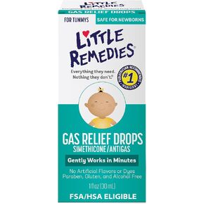 Little Remedies Newborn Gas Relief Drops, Natural Berry, 1 Fl Oz | Relieves Discomfort From Gas, Baby Medicine with No Artificial Flavors or Dyes, Gentle, Simethicone in Kuwait