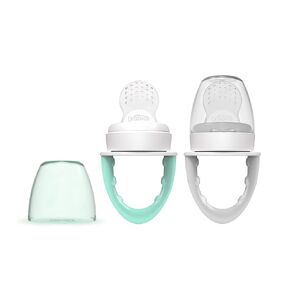 Dr. Brown's Fresh First Silicone Feeder, Mint & Grey, 2 Count in Kuwait