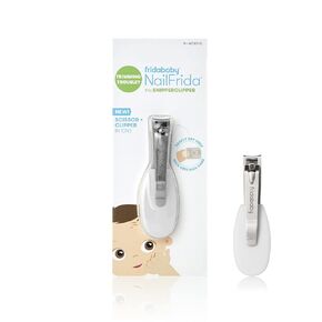 Frida Baby NailFrida Baby Nail Clippers & Nail File & Buffer for Newborns and Up, Safety Spyhole, Nickel Free, Curved Clipper to Fit Babies Nails in Kuwait