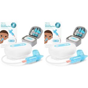 Frida Baby Electric NoseFrida Pro Nasal Aspirator for Baby, Hospital Grade Suction, Nose Sucker for Baby & Toddler, Nasal Aspirator for Congestion Relief, 5 Suction Levels, 2 Tips, Cordless with Case in Saudi Arabia