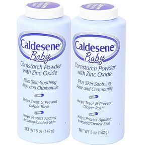 Caldesene Baby Cornstarch Powder With Zinc Oxide 5 oz (Pack of 2) in Kuwait