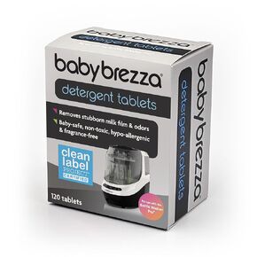 Baby Brezza Universal Detergent Soap Tablets for Baby Brezza Bottle Washer Pro and All Brands of Bottle Washers, 120 Tablets in Kuwait