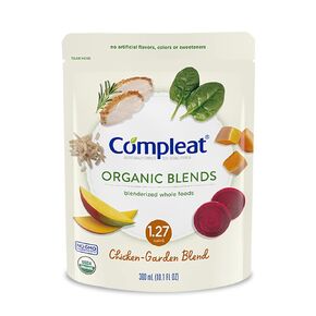 Nestle Compleat Organic Blends Oral Supplement Chicken-Garden 10.1 oz Pouch 24 Ct in Kuwait