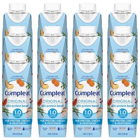 Nestle Compleat Original Tube Feeding Formula Unflavored 8.45 oz Carton 24 Ct in Kuwait