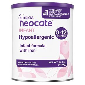Nutricia Neocate Infant - Food Allergy Relief Hypoallergenic Baby Formula with Amino Acids - Well-Tolerated & Supports Normal Growth - Dairy-Free Infant Formula with DHA, ARA - 0-12 months - 14.1 oz | Food allergy relief hypoallergenic baby formula with a in Saudi Arabia