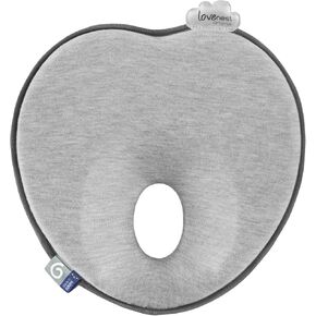 Babymoov Lovenest Baby Head Support, Soft Infant Support for Supervised Awake Time, Stroller & Bouncer Use, Breathable Fabric, Lightweight Newborn Support, Grey in Kuwait
