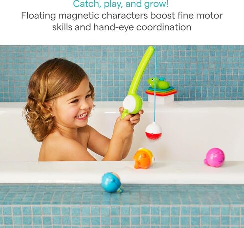 Munchkin® Fishin'™ Magnetic Baby and Toddler Bath Toy, 4pc Set in Kuwait