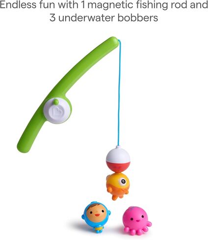 Munchkin® Fishin'™ Magnetic Baby and Toddler Bath Toy, 4pc Set in Kuwait
