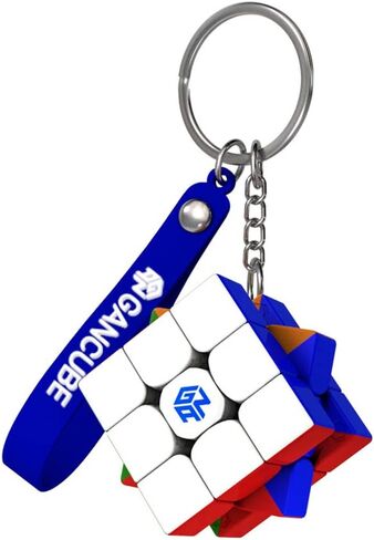 GAN 330 Keychain Cube, 3x3 Mini Key Ring, 3by3 Small Sitckerless Speed Cube, Standard Version, 1.2 Inch in Kuwait