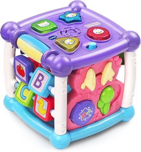 VTech Busy Learners Activity Cube, Purple in Kuwait