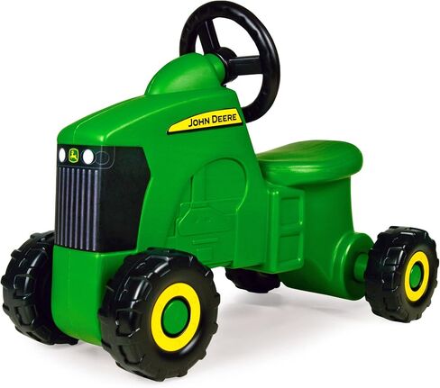 John Deere Ride On Toys Sit 'N Scoot Activity Tractor for Kids Ages 18 Months and Up, Green in Kuwait