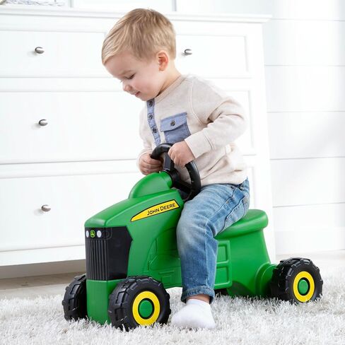 John Deere Ride On Toys Sit 'N Scoot Activity Tractor for Kids Ages 18 Months and Up, Green in Kuwait