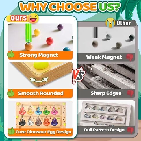 Busy Board Travel toys for Toddlers Kids, Montessori Toys Magnetic Color and Number Maze Puzzle, Dinosaur Learning Education Toys for Fine Motor Skills,Airplane Car Travel Activities Essential (Small) in Kuwait