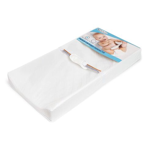 Graco Premium Contoured Baby Changing Pad | GREENGUARD Gold Certified, Water-Resistant, Ultra-Soft Buckle Cover, Fits Most Standard Changing Toppers, Non-Skid Bottom in Kuwait