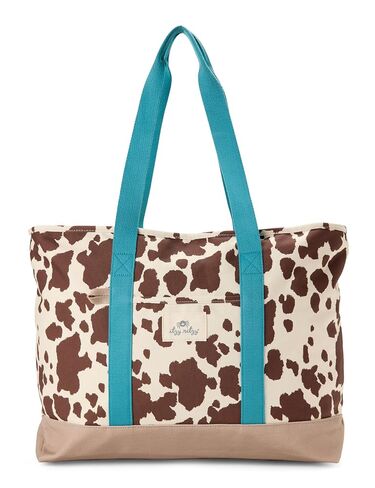 Itzy Ritzy Canvas Tote Bag - Zip-Top Closure, Roomy Main Compartment & 4 Pockets - Lightweight Cotton Canvas Carryall for Moms - Perfect for Travel, Beach, Errands & Everyday (Pasta) in Kuwait