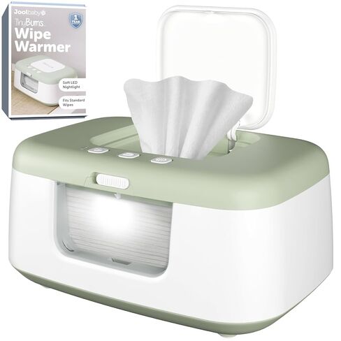 Jool Baby TinyBums Baby Wipe Warmer & Dispenser with LED Changing Light & On/Off Switch (Aqua) in Kuwait
