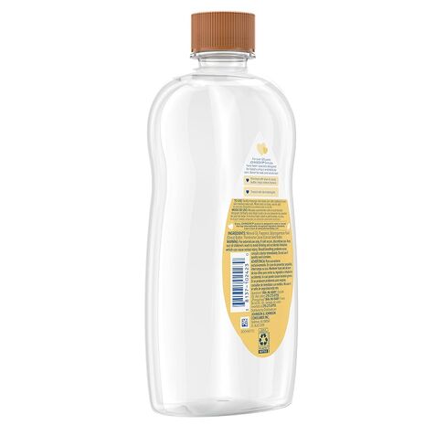 Johnson's Baby Oil, Mineral Oil Enriched with Shea & Cocoa Butter to Prevent Moisture Loss, Hypoallergenic, 20 fl. oz in Kuwait
