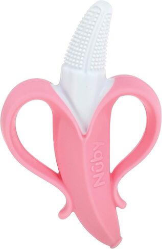 Nuby Nananubs Banana Massaging Teether | Yellow in Kuwait