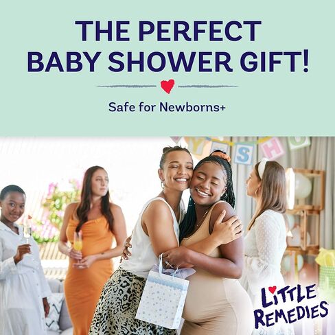 Little Remedies New Baby Essentials Kit, 6-in-1 Bundle for Newborns | Baby Care Set, Newborn Essentials, Saline Nasal Spray, Diaper Rash Cream, Gas Relief Drops, Gripe Water, Baby Pain Reliever in Kuwait