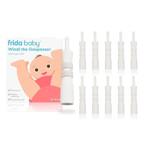 Frida Baby Windi Gas Passer, Baby Gas Relief, Made in USA, 100% Natural, Safe & Effective Instant Relief for Babies & Infants, 10ct in Kuwait