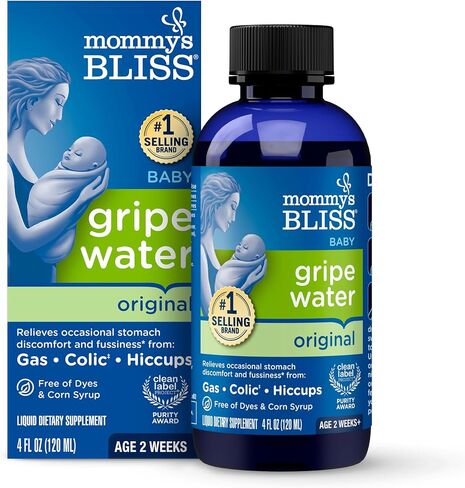 Mommy's Bliss Gripe Water Original, Infants Ages 2 Weeks+, 4 Fl Oz in Kuwait