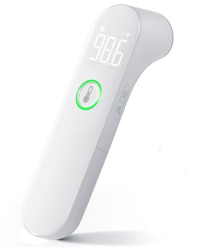 Viproud Thermometer for Adults and Kids, Fast Accurate Baby Thermometer | 1 second Result, Fever Alarm, Mute Mode, Body & Object Mode, 35 Memory Recall, Baby Essentials, Lifetime Support in Kuwait