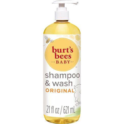 Baby Shampoo & Wash, Burt's Bees Tear Free Soap, Baby Care, Original, 21 Ounce (Packaging May Vary) in Kuwait