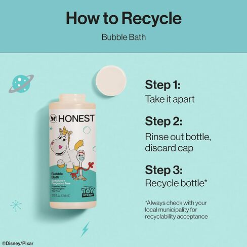The Honest Company Bubble Bath, Disney and Pixar's Toy Story, Unscented in Kuwait