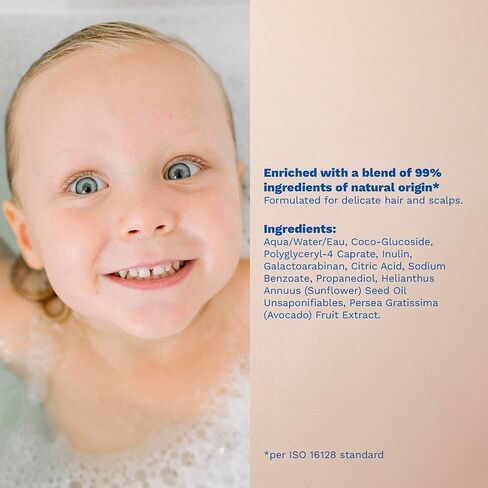 Mustela Foam Shampoo for Newborns - Baby Shampoo for Cradle Cap with Naturally Derived Avocado Oil Polyphenols - Fragrance-Free - 5.07 fl. oz in Kuwait