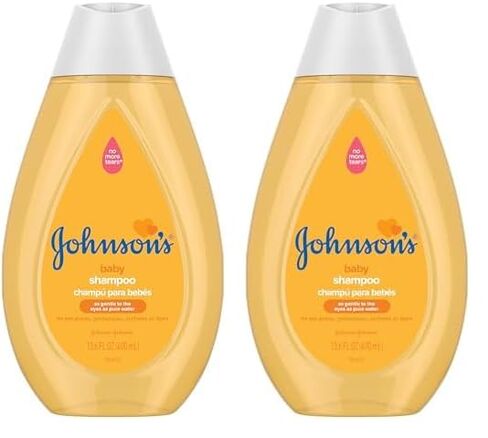 Johnson's Baby Shampoo with Aloe Vera & Vitamin B5, Tear Free, Newborn Essentials, No added Parabens & Sulfates, Hypoallergenic, Baby Essentials, 13.6 fl. oz in Kuwait
