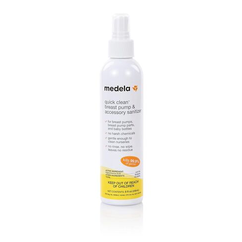 Medela Quick Clean Micro-Steam Bags for Bottles and Breast Pump Parts | Eliminates 99.9% of Common Bacteria and Germs for Easy Disinfecting of Most Breast Pump Accessories | 5 CT in Kuwait