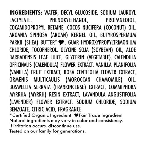 SheaMoisture Baby Wash & Shampoo for All Skin Types Raw Shea, Chamomile & Argan Oil Baby Wash and Shampoo with Frankincense & Myrrh to Help Cleanse 13 oz, Gold, Packaging may vary in Saudi Arabia