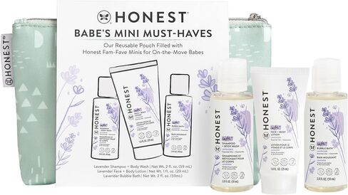 The Honest Company Babe's Mini Must Haves Gift Set, Lavender, 2 fl oz in Kuwait