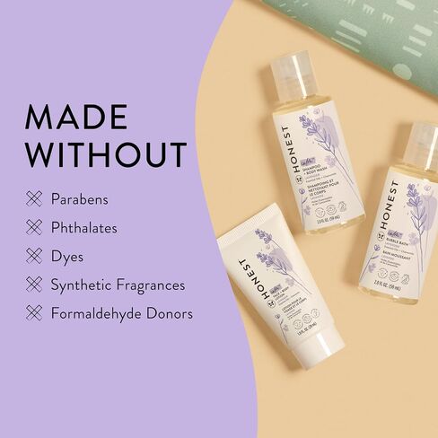 The Honest Company Babe's Mini Must Haves Gift Set, Lavender, 2 fl oz in Kuwait