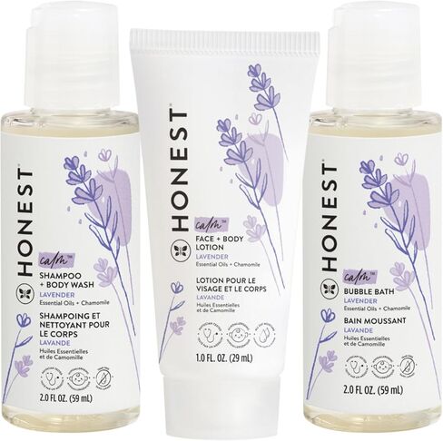 The Honest Company Babe's Mini Must Haves Gift Set, Lavender, 2 fl oz in Kuwait