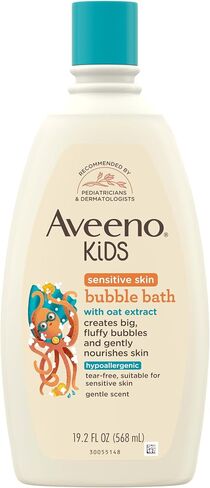 Aveeno Kids Bubble Bath Sensitive Skin 19.2 Ounce in Saudi Arabia