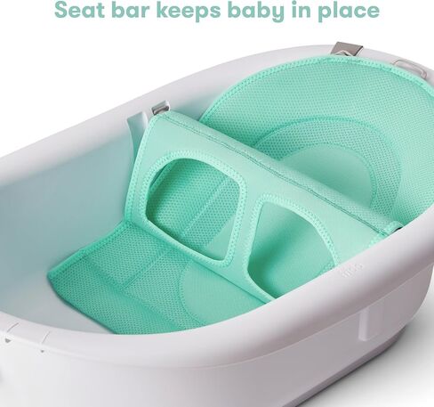 Frida Baby 4-in-1 Grow-with-Me Baby Bathtub, Baby Tub for Newborns to Toddler with Removable Bath Seat & Backrest for Bath Support in Tub in Kuwait